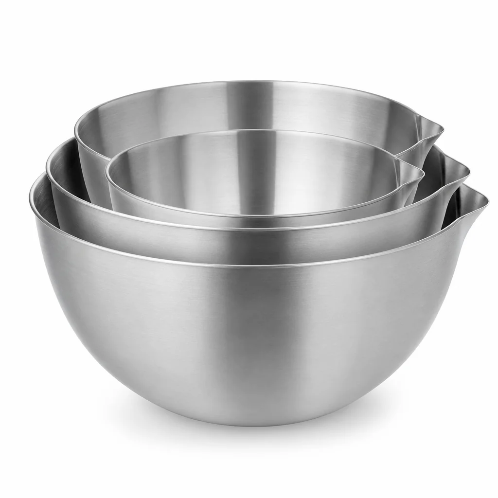 Northline Pour-Lip Mixing Bowls, Set of 3